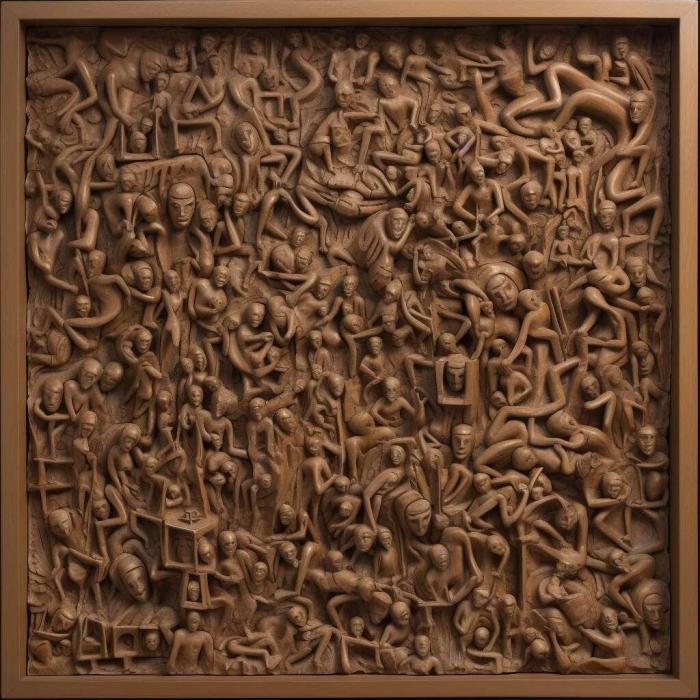 نموذج ثلاثي الأبعاد لآلة CNC 3D Art 